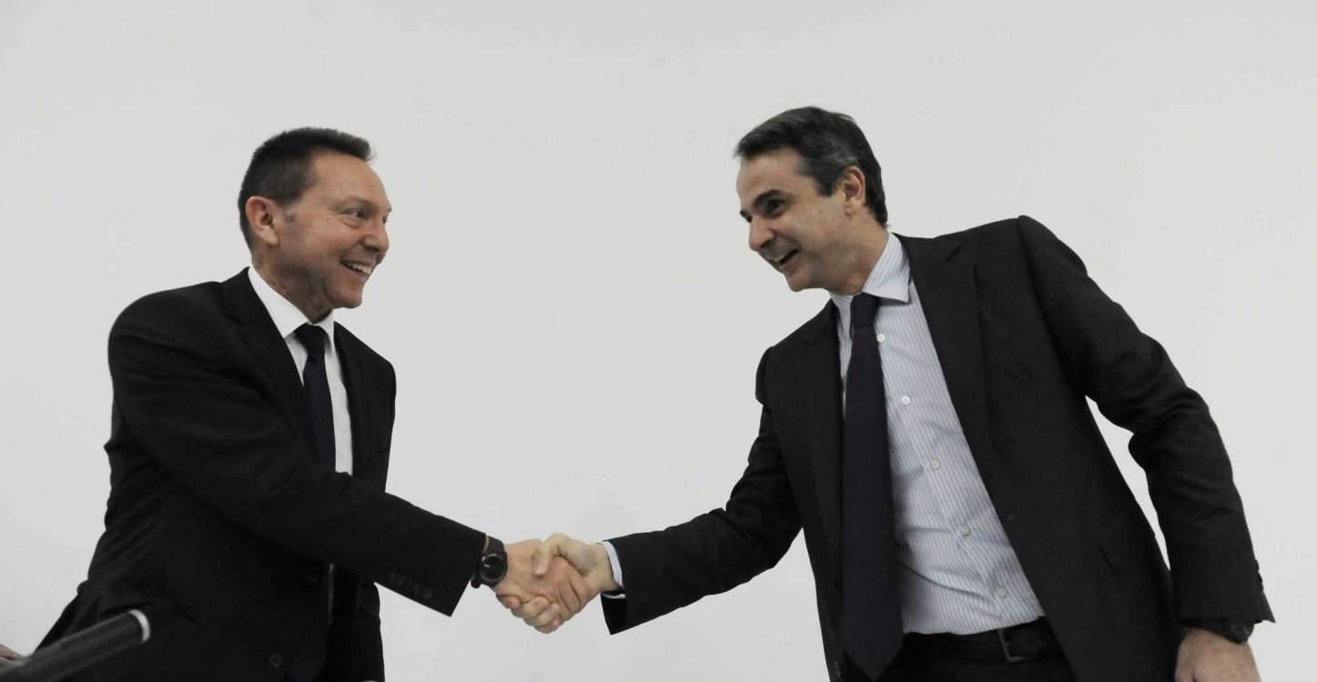 Οικονομία, ανάπτυξη και τράπεζες στο «μενού» της συνάντησης Στουρνάρα-Μητσοτάκη