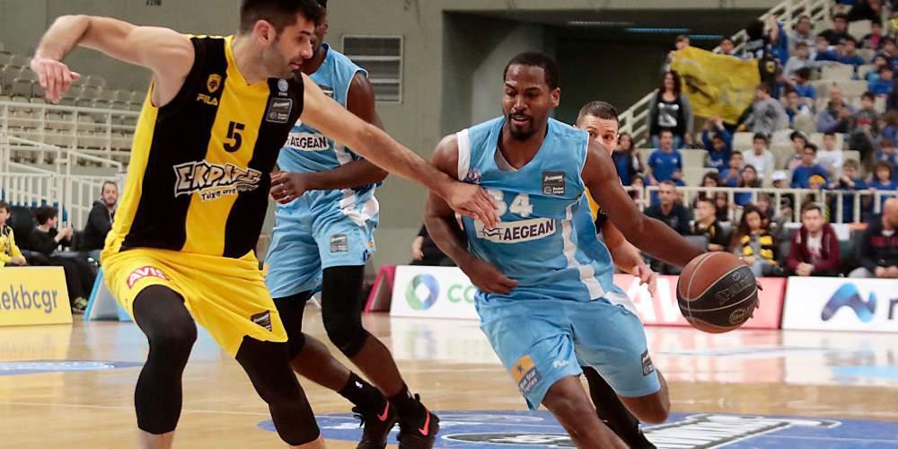 Επικράτηση στον πόντο για την ΑΕΚ που νίκησε 82-81 τον Κολοσσό Ρόδου