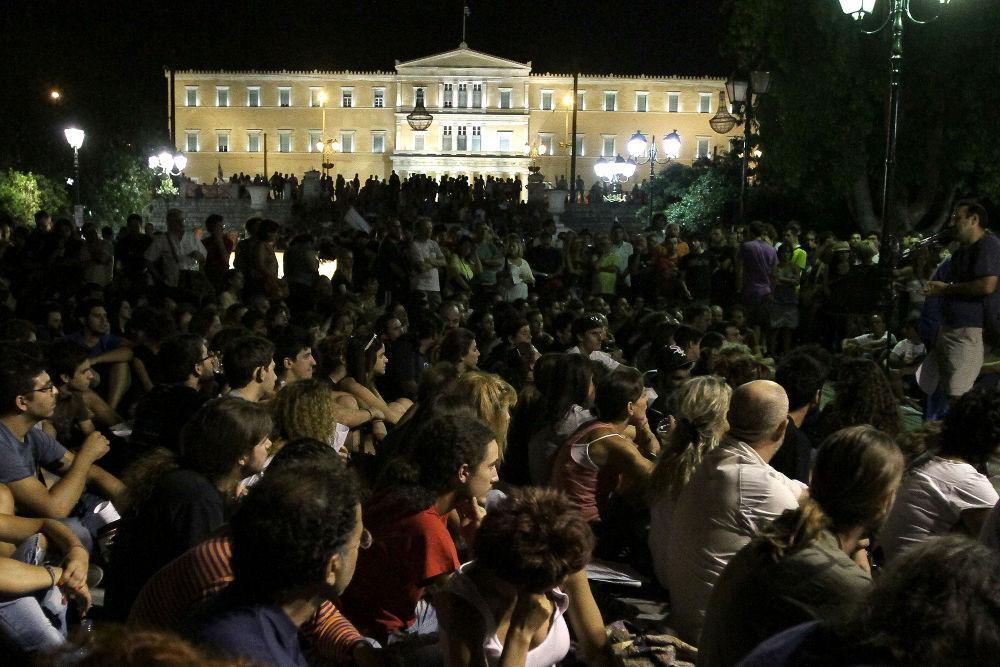 Τραμπιστές και «αγανακτισμένοι»…