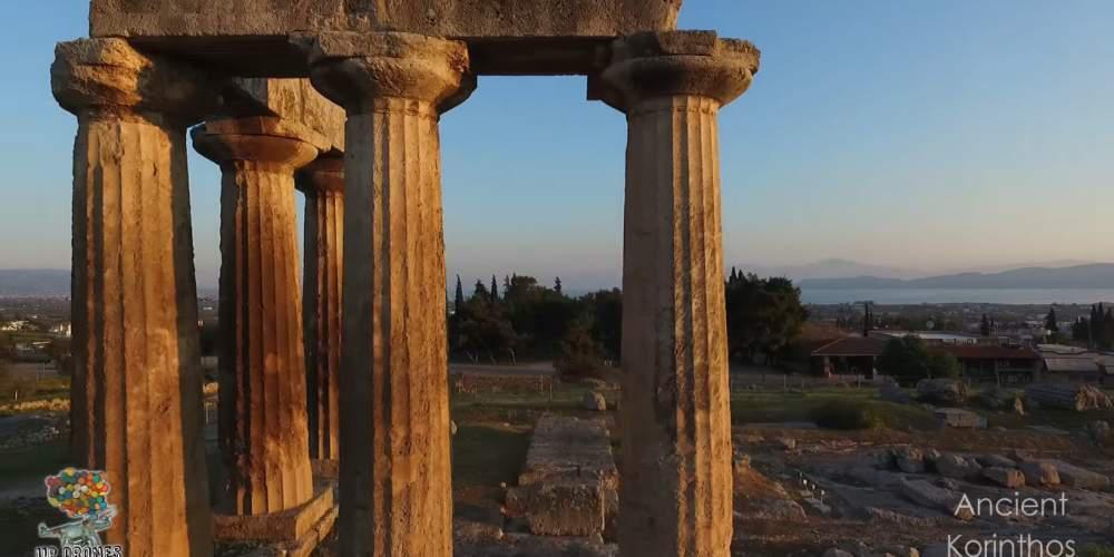 Η Αρχαία Κόρινθος με drone και οι Κούροι που παρ’ολίγο να πουληθούν στο εξωτερικό [βίντεο]