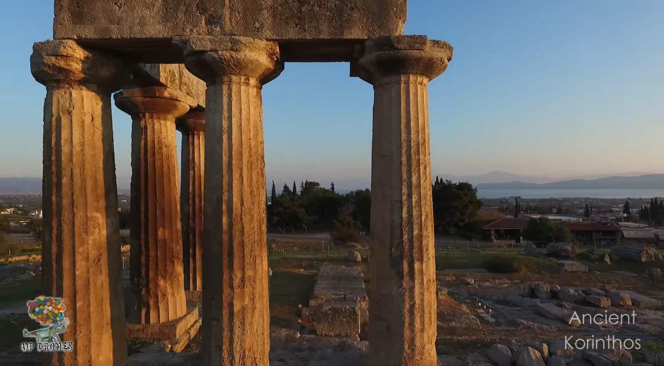 Η Αρχαία Κόρινθος με drone και οι Κούροι που παρ’ολίγο να πουληθούν στο εξωτερικό [βίντεο]