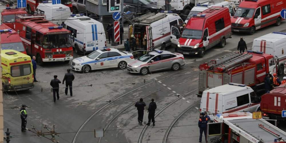 Δέκα νεκροί από έκρηξη στο μετρό της Αγίας Πετρούπολης