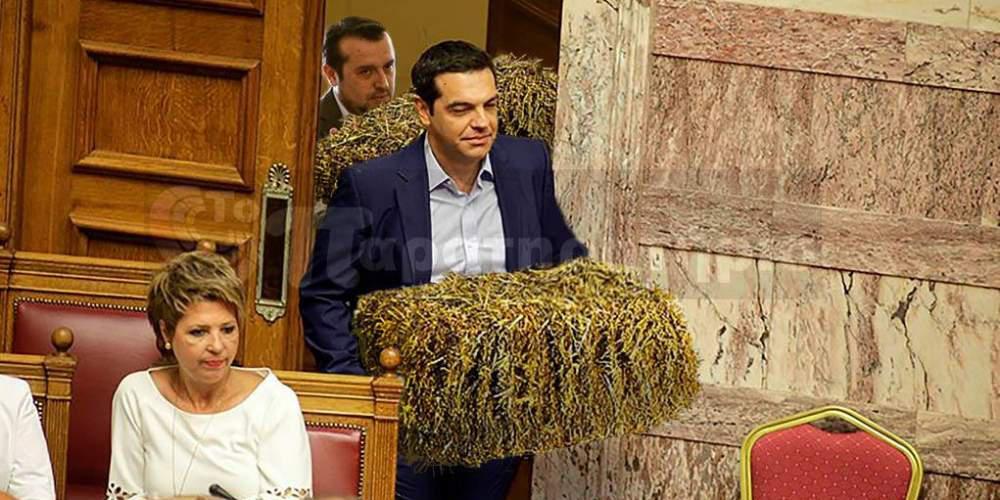 Περσινό, ξινό, βενεζουελάνικο σανό κύριε Παππά