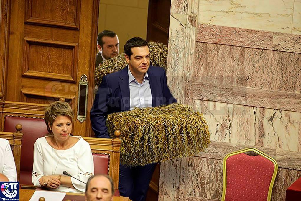Περσινό, ξινό, βενεζουελάνικο σανό κύριε Παππά