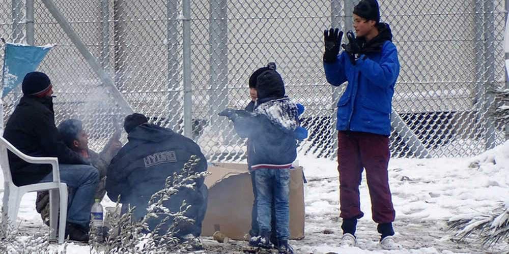 Συμβολική διάκριση των προσφυγόπουλων του καταυλισμού της Μόριας
