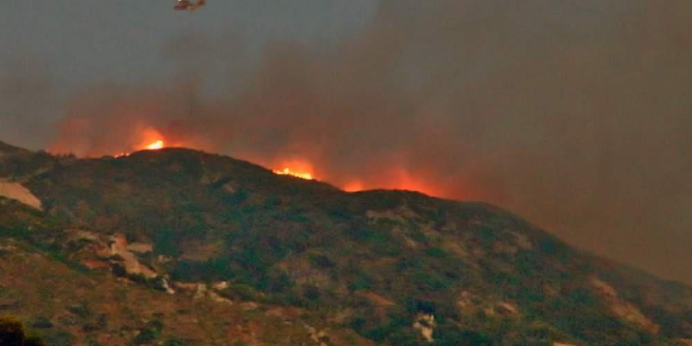Yψηλός και σήμερα ο κίνδυνος πυρκαγιάς