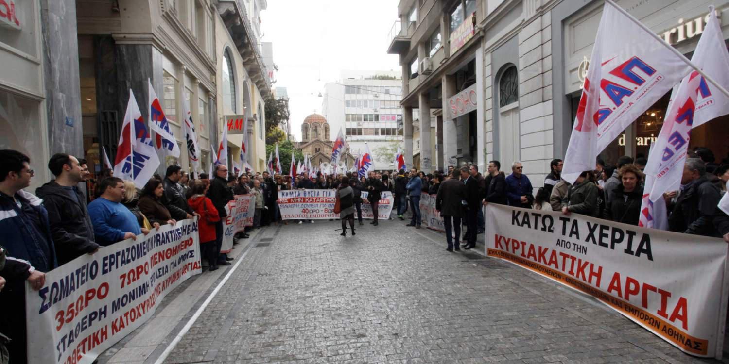 Αναβρασμός για το άνοιγμα των καταστημάτων τις Κυριακές – Τύμπανα πολέμου στο εμπόριο