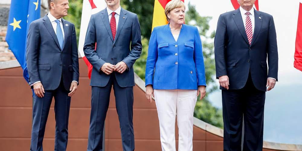 Μετ’ εμποδίων η σύνοδος των G7 – Ακύρωσαν την συνέντευξη τύπου Μέρκελ και Τραμπ