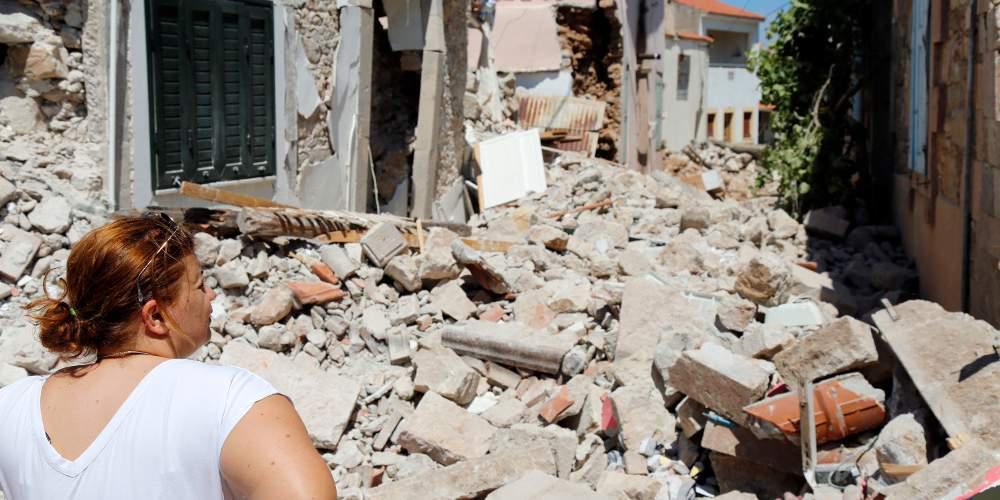 221 κτίσματα κρίθηκαν επικίνδυνα και ετοιμόρροπα στη Βρίσα της Λέσβου