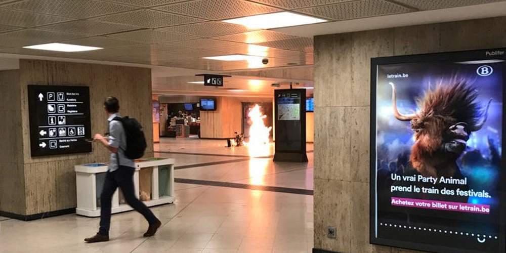 Κρατούνται τέσσερις μετά την απόπειρα τρομοκρατικής επίθεσης στις Βρυξέλλες