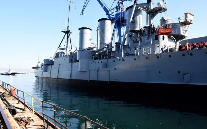 Υπερηφάνεια: Το θρυλικό θωρηκτό Αβέρωφ ξανά στην Μαρίνα Φλοίσβου [εικόνες & βίντεο]