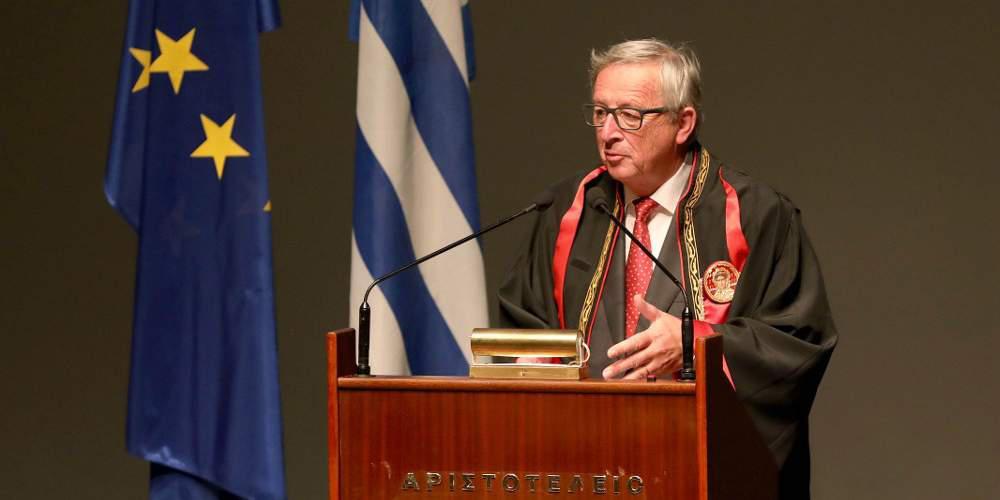 Γιούνκερ: Ήμουν φίλος της Ελλάδας από τότε που είχε λίγους