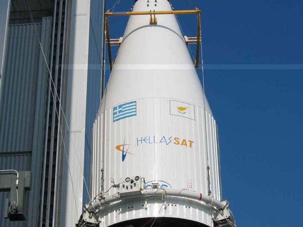 Ο δορυφόρος Hellas Sat 3 σε γεωστατική τροχιά