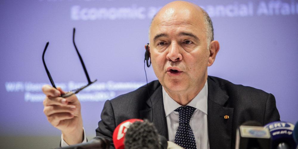 Μοσκοβισί: Η Ελλάδα βρίσκεται στην τελική ευθεία εξόδου από το πρόγραμμα