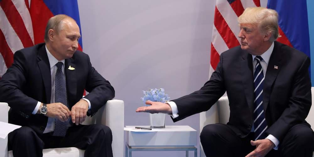 Οταν Πούτιν και Τραμπ μιμούνται το House of Cards! [εικόνα]