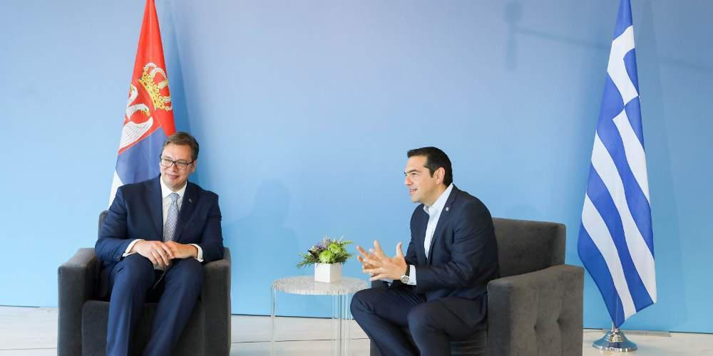 Βούτσιτς: H Ελλάδα μπορεί πάντα υπολογίζει στην βοήθεια της Σερβίας