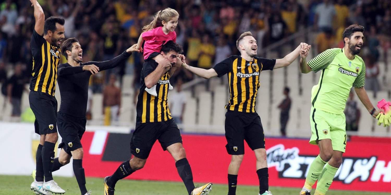 Μεγάλη πρόκριση της ΑΕΚ στους ομίλους του Europa League με 3-0 την Μπριζ
