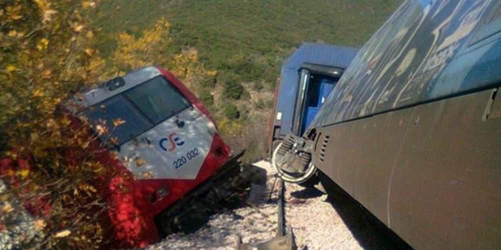 Εκτροχιασμός τρένου στη σιδηροδρομική γραμμή Αθηνών–Θεσσαλονίκης