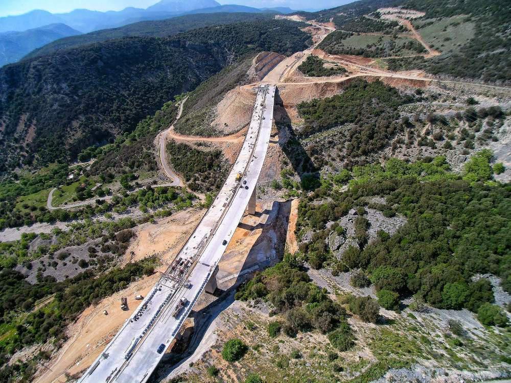 Ολοκληρώνεται αύριο η Ιόνια Οδός: Παραδίδεται αύριο το τελευταίο τμήμα της