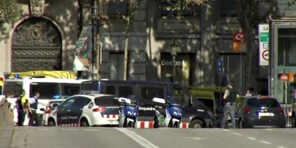 Δεκάδες νεκροί από την τρομοκρατική επίθεση στην Βαρκελώνη