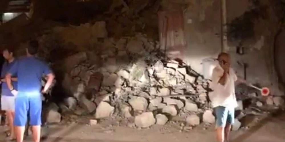 Δραματική διάσωση του μόλις 7 μηνών Πασκουάλε από τα συνεργεία στην Νάπολη [βίντεο]