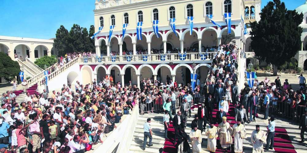 Η ανακάλυψη της εικόνας της Παναγίας της Τήνου