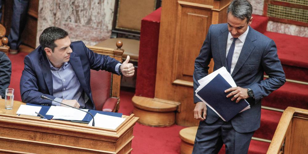 Μητσοτάκης σε Τσίπρα: Σε προκαλώ, πάμε για εκλογές