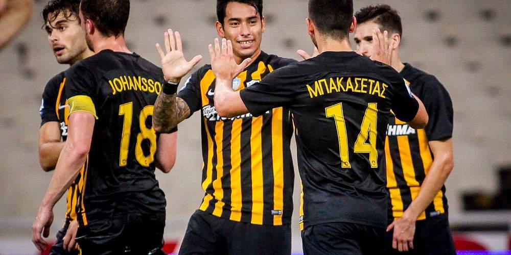 Περίπατο η ΑΕΚ, 4-0 την ΑΕΛ στο Ολυμπιακό Στάδιο