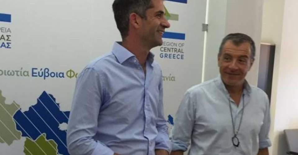 Συνάντηση Κώστα Μπακογιάννη-Σταύρου Θεοδωράκη – Τι συζήτησαν