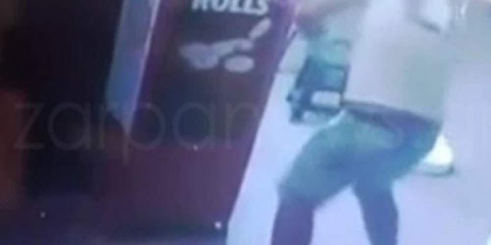 Βίντεο από ληστεία περιπτέρου όπου «σηκώνουν» κρουασάν και πατατάκια!