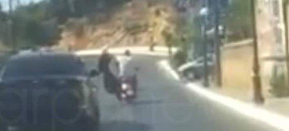 Οδηγός-φονιάς έβγαλε βόλτα την τέντα του στην Κρήτη! [βίντεο]