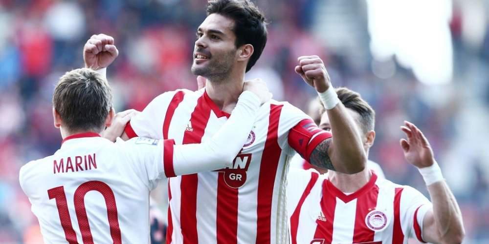 Ο Ολυμπιακός διέλυσε τον Πλατανιά με 5-1 για την super league