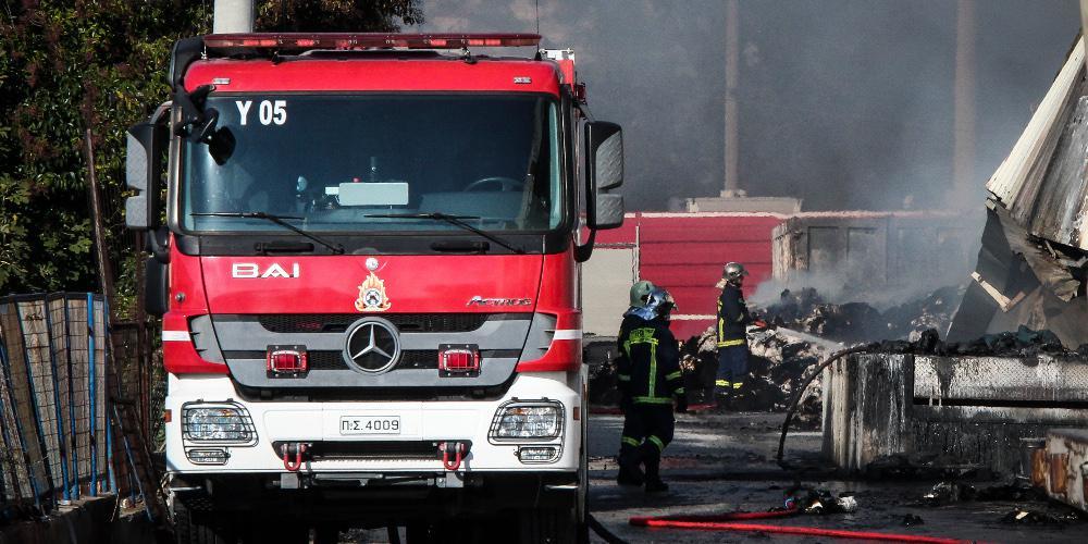 Πυρκαγιά σε εξέλιξη στον Ασπρόπυργο