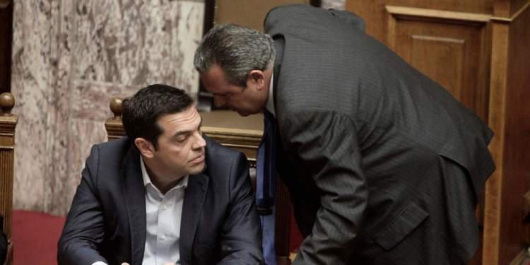 Η κυβερνητική συνοχή στη… μέγκενη του Σκοπιανού: Στον αέρα η υπόσχεση Καμμενού