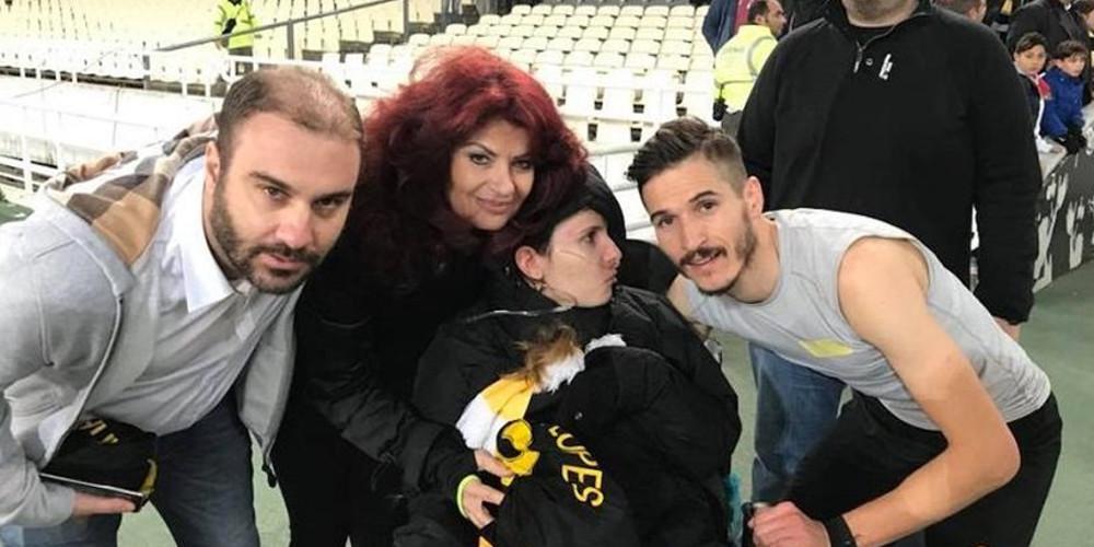 Με το τσάρτερ της ΑΕΚ στη Βιέννη η Μυρτώ για τον αγώνα με την Αούστρια