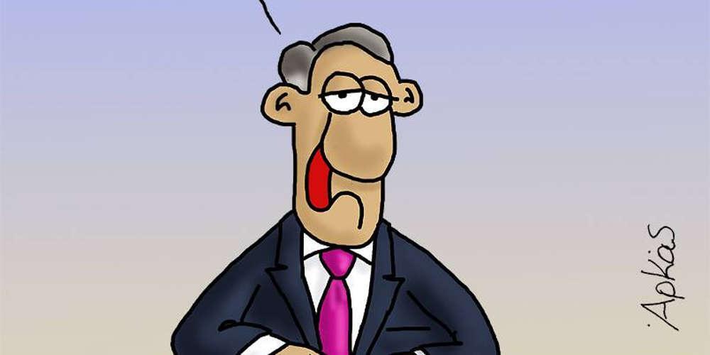 Το καυστικό σκίτσο του Αρκά για την υπόθεση Novartis