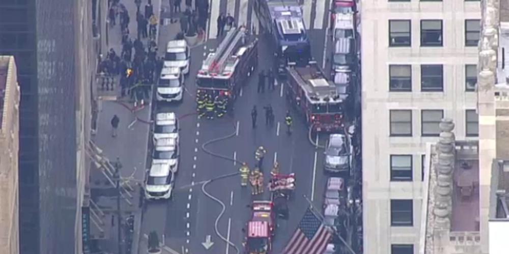 Μεγάλη φωτιά στη Νέα Υόρκη: Εκκενώθηκε ο σταθμός Γκραντ Σέντραλ [βίντεο]