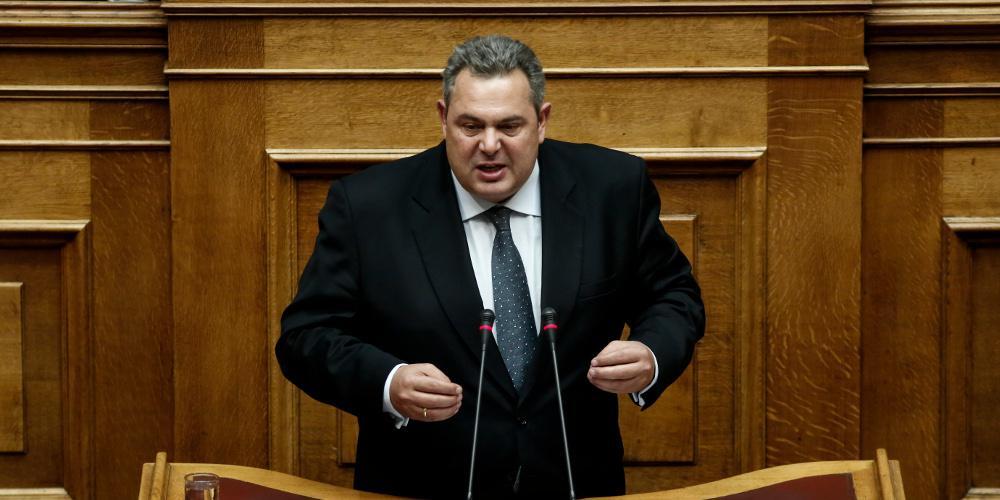 Καμμένος στη Βουλή: Ζητώ εισαγγελική έρευνα για εσχάτη προδοσία κατά του Μπαρμπαρούση