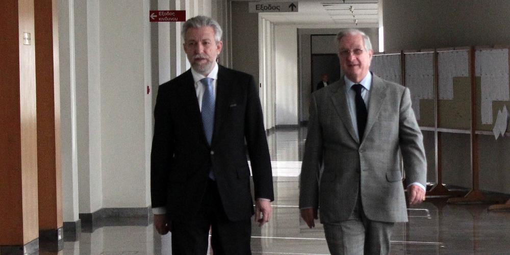 «Μαλλιά κουβάρια» ο Κοντοννής με τον πρόεδρο του ΣτΕ – Καταγγελίες για «ωμή παρέμβαση στην δικαιοσύνη»