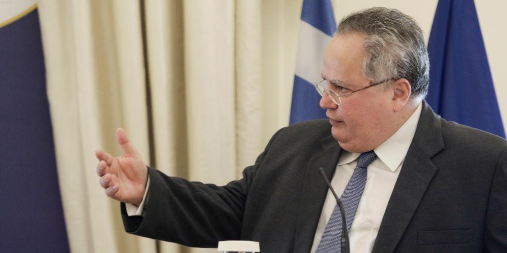 Την Επιτροπή Εξωτερικών και Αμυνας της Βουλής ενημερώνει ο Νίκος Κοτζιάς