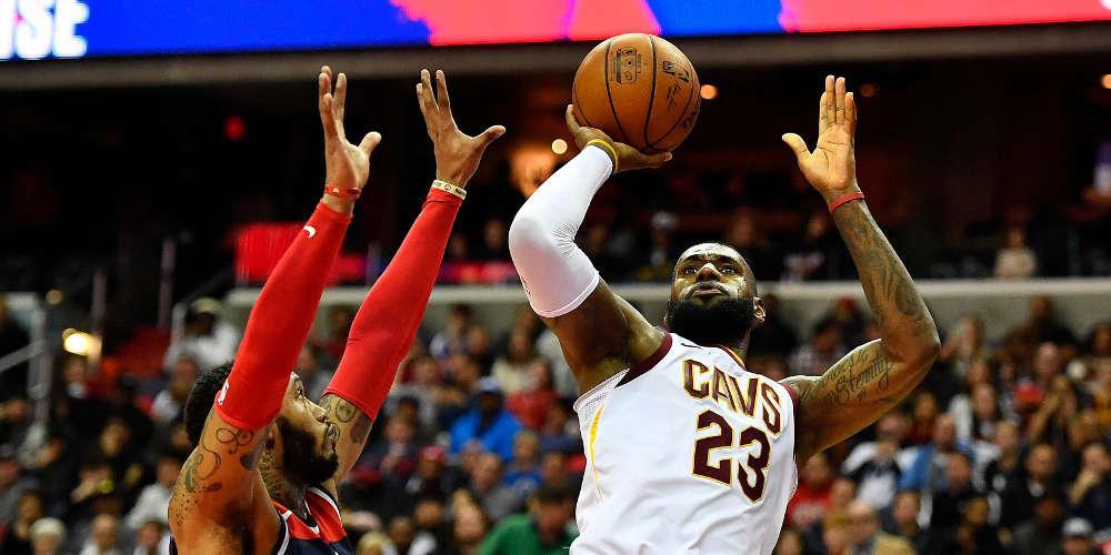 Η εντυπωσιακή εμφάνιση του Λεμπρόν Τζέιμς στην Ουάσινγκτον (video)