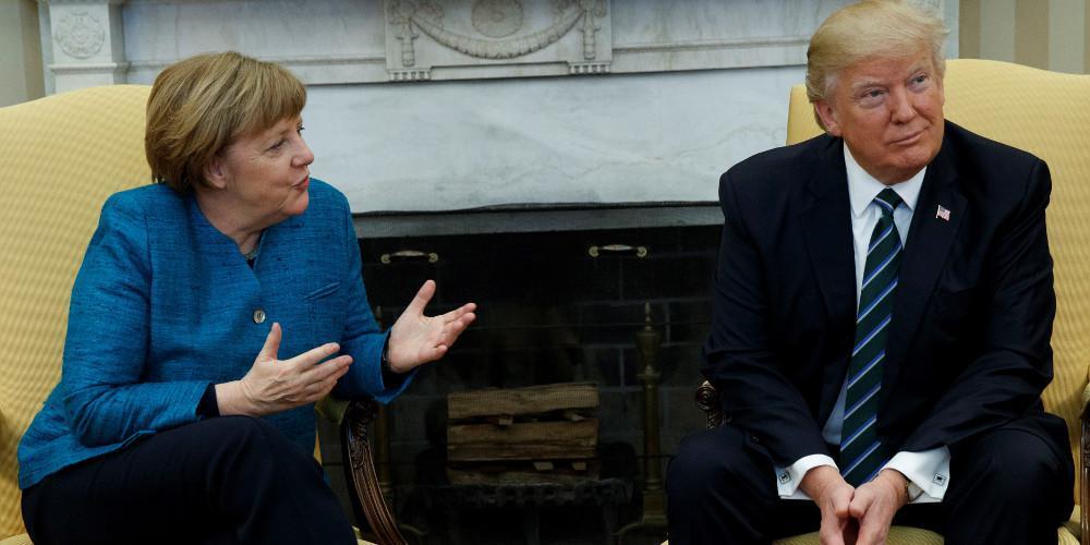 Τον τερματισμό των βομβαρδισμών στην Αν. Γούτα ζητούν από τη Ρωσία Τραμπ και Μέρκελ