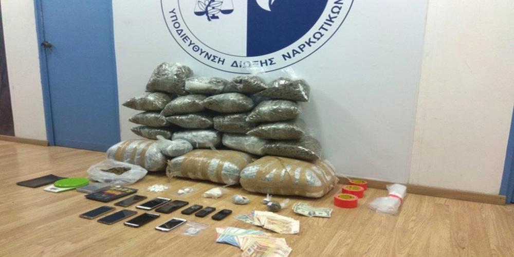 Εξάρθρωση εγκληματικής οργάνωσης που διακινούσε ναρκωτικά