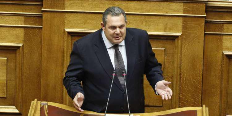 Καμμένος στη Βουλή: Γιατί να ρίξουμε την κυβέρνηση; Για να κάνουμε το χατίρι του Σόρος και της τρόικας εσωτερικού;