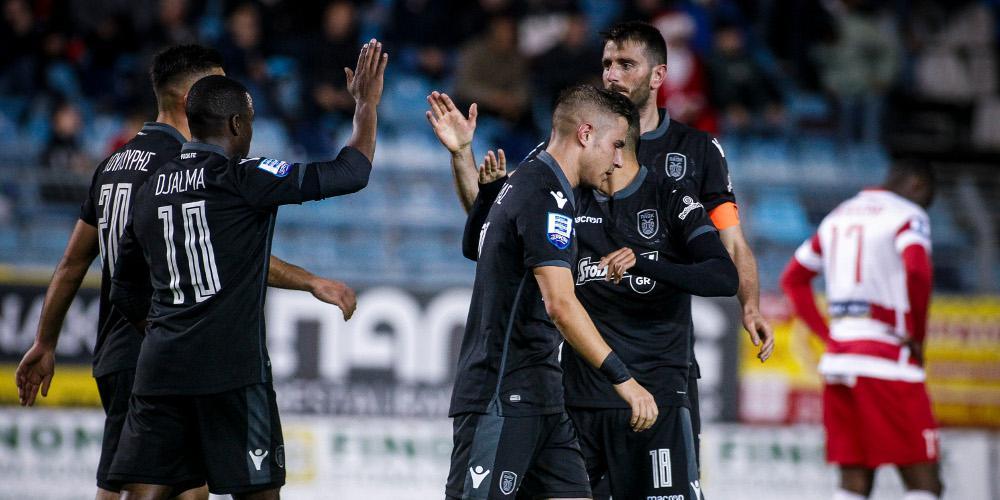 Στην κορυφή και ο ΠΑΟΚ μετά τη νίκη 1-0 επί του Πλατανιά