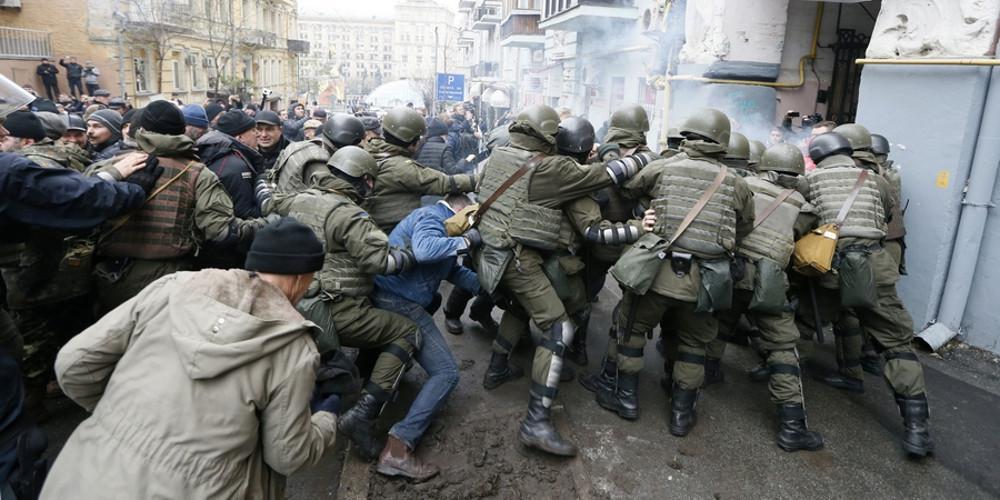 Χάος και επεισόδια κατά την σύλληψη του προέδρου της Γεωργίας [εικόνες]