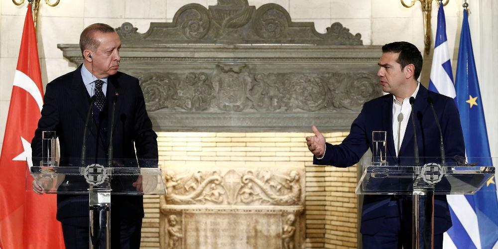 Συνομιλία Τσίπρα-Ερντογάν για τις πυρκαγιές στην Αττική