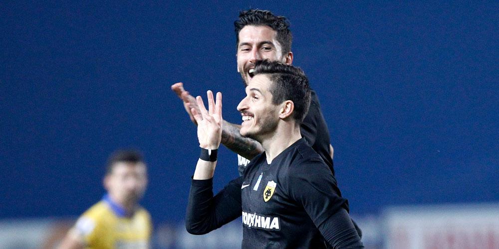 «Περίπατος» της ΑΕΚ στο Αγρίνιο που κέρδισε 4-1 τον Παναιτωλικό
