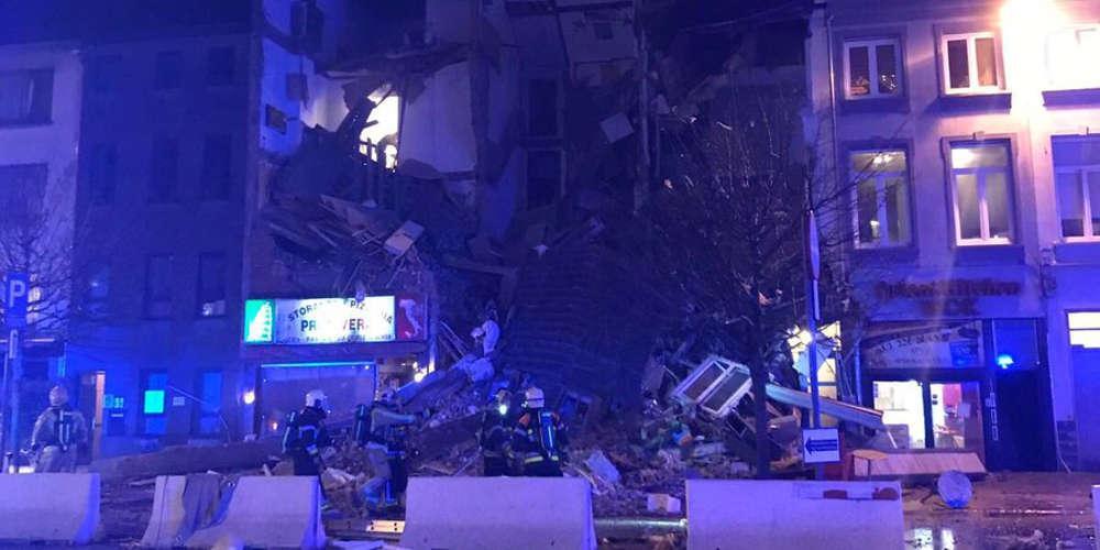 Κατέρρευσε πολυκατοικία στην Αμβέρσα – Πάνω από 14 οι τραυματίες [βίντεο]