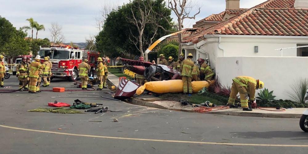 Πτώση ελικοπτέρου σε σπίτι στην Καλιφόρνια - 3 νεκροί [εικόνες & βίντεο]